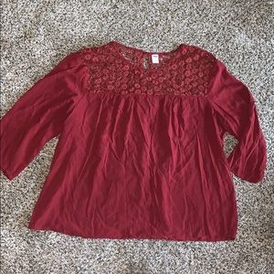 🌟 Old Navy 3/4 Sleeve Blouse